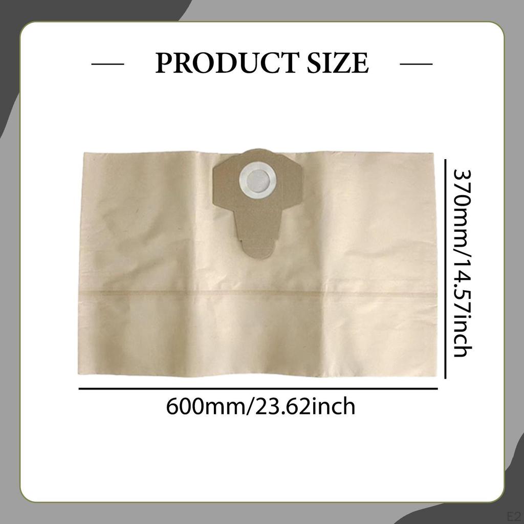5Pcs Vacuum Cleaner Bags Dust Collection Bag Accessories Easy Installation Wet and Dry
