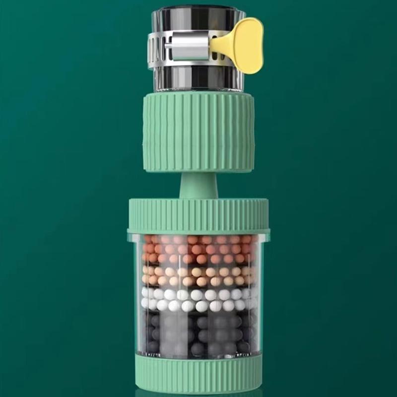 360° Rotation Water Faucet Filter Household Kitchen Faucet Mini Tap Water Clean Purifier Carbon Filter Filtration Cartridge