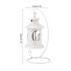 Lover Decor Hollow out Candlestick Hanging Candle Holder Household Decoration OrnamentWhite