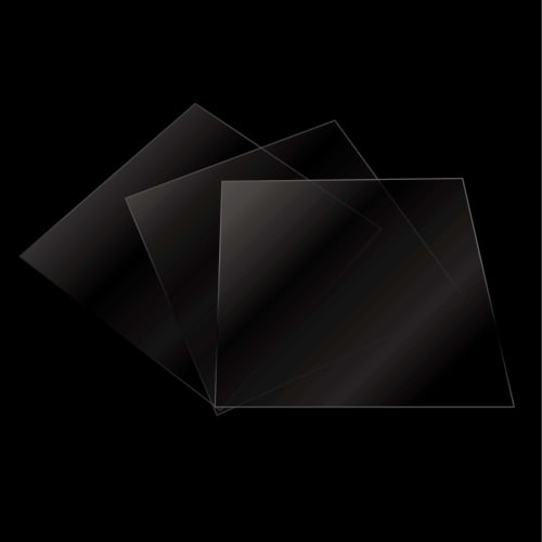 OPP Sheets [250x250mm] OPP Bag Work-Up, Transparent, Food Grade, 30 Microns, 100 Sheets