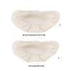 Cotton Linen Bread Bowl Covers Pack of 4 Washable Cotton Fabric Lid for Proofing Dough and Kitchen Organization