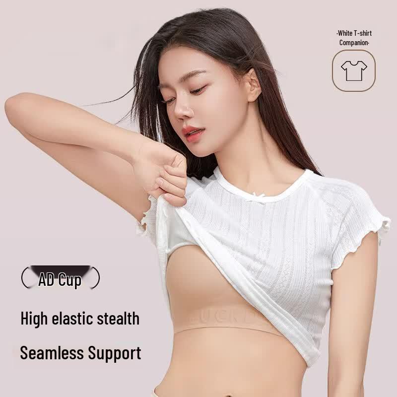 Women s Seamless Wireless Invisible Bra Camisole M