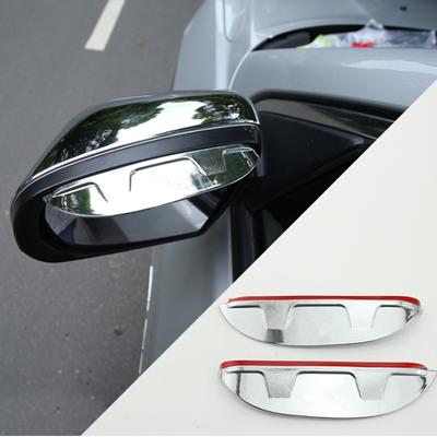 ABS Chrome Car Rearview Mirror Cover Rear View Mirror Trim Sticker for Jeep Compass 2016- 2018 for Jeep Renegade