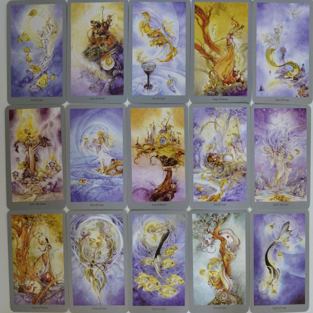 78Pcs Rider Waite Tarot Deck Cards English Full Version Commemorative Edition