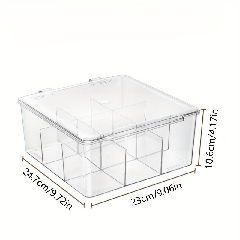 Aufbewahrung für Geschenkkarten, Aufbewahrung zu Hause, Kleine Kartenaufbewahrungsbox, Klappbares Acryl-Kartensortierfach, Kartenbox Groß