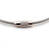 Stainless Steel Wire Rope Keychain