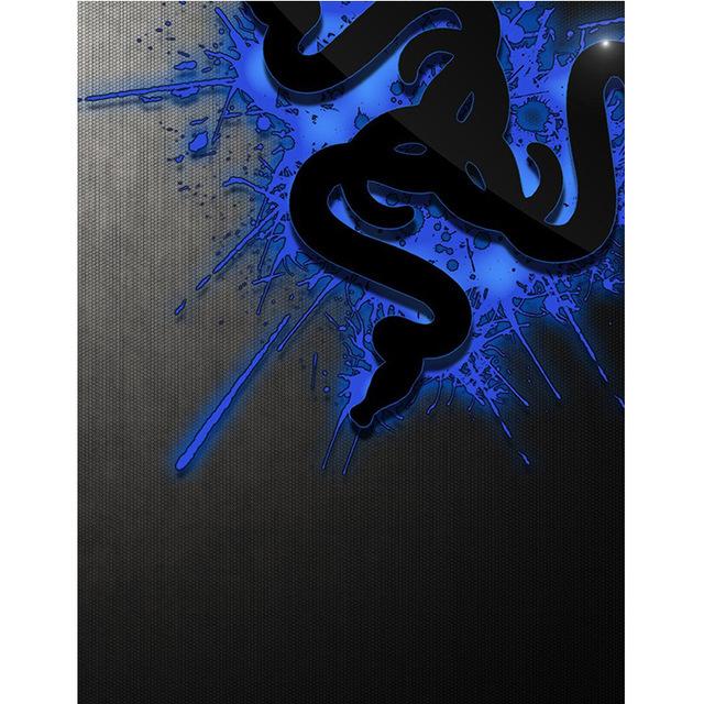 Lerretsmaleri Veggkunst Medusahode Blå abstrakt bildeplakater HD Moderne Klassisk trykk Dekorative malerier