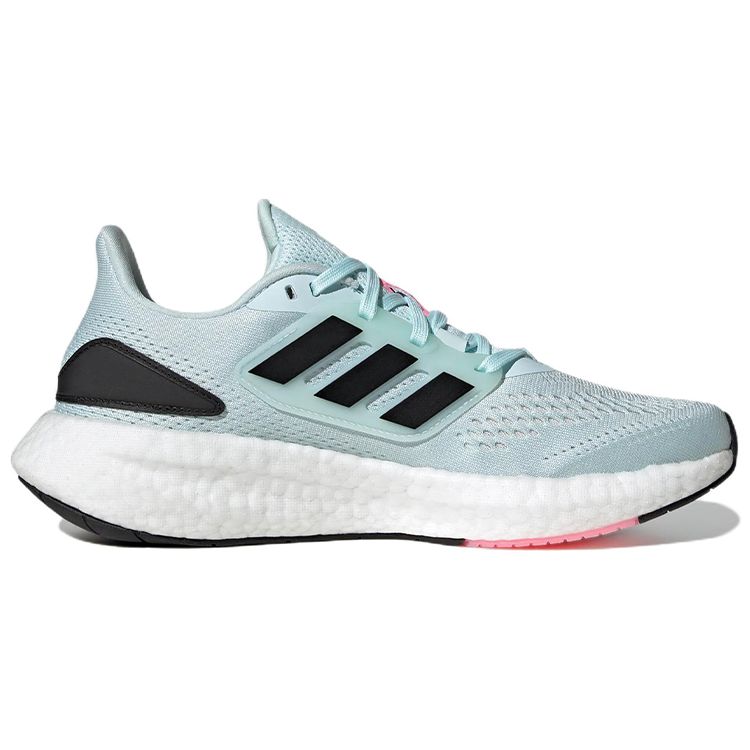 adidas PureBoost 22 Prawie Niebieskie Czarne Damskie Sneakersy Core-Black Cloud-White HQ1459