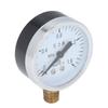 Pressure Gauge 1 4 NPT Transparent Dial Accuracy Level 2.5 Pressure Gauge with Stainless Steel Housing for Air Pressure