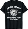 Spooky Island Retro Halloween Skull 90s Halloween Summerween T-Shirt