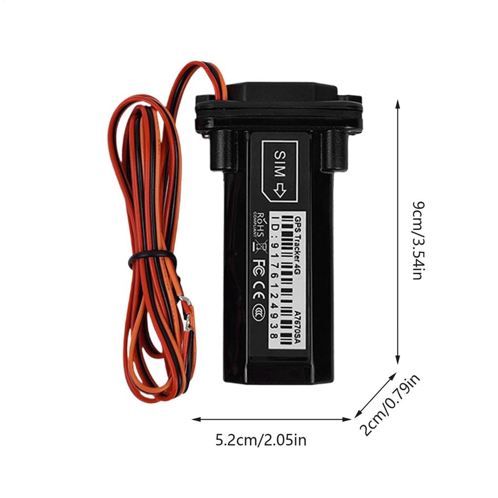 Vehicle Tracker Waterproof GPS Tracker For Car High-Accuracy Locator For Vehicle Taxi Truck Trailer Theft Prevention