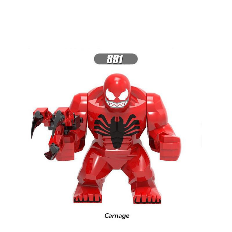 Anime New Figure Spider Venom Doll Mini Action Toy Doll Building Toys Blocks