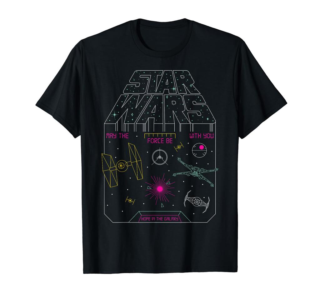 Star Wars Retro Video Game Logo T-Shirt