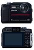 Panasonic Lumix FT7 Compact Digital 4K Video Camera, Waterproof, Compatible, Black, DC-FT7-K