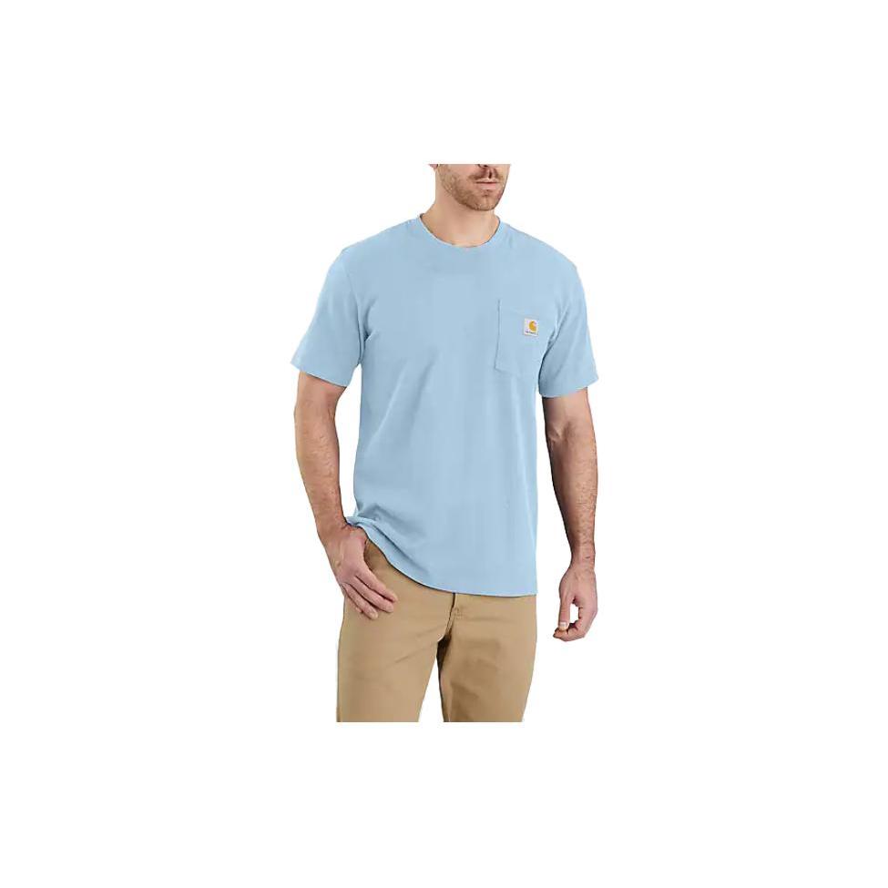 Carhartt 103296 HEAVYWEIGHT SHORT SLEEVE POCKET T SHIRT T Shirt RELAXED FIT Men's 103296