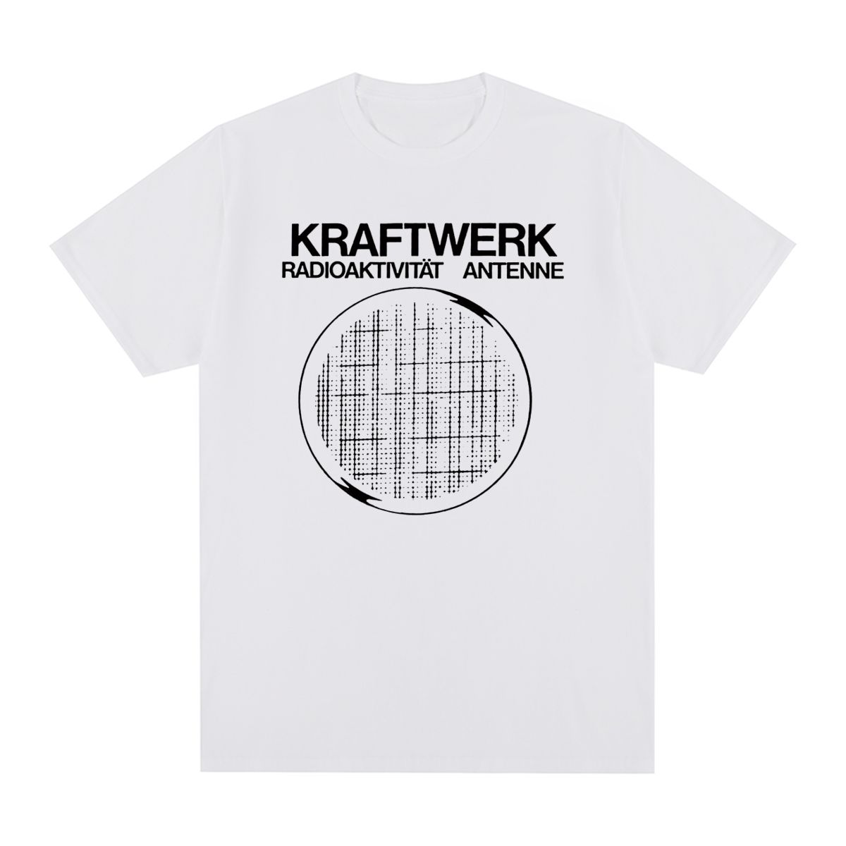 Kraftwerk Vintage T-shirt Computer World The Man-Machine Electro Pop Krautrock Cotton Men T shirt New Tee Tshirt Womens Tops S