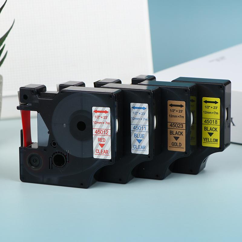 Multicol Label Tapes Printer Labels Self-Adhesive Labels Waterproof And Scratch-Resistant D1 6/9/12/19/24Mm