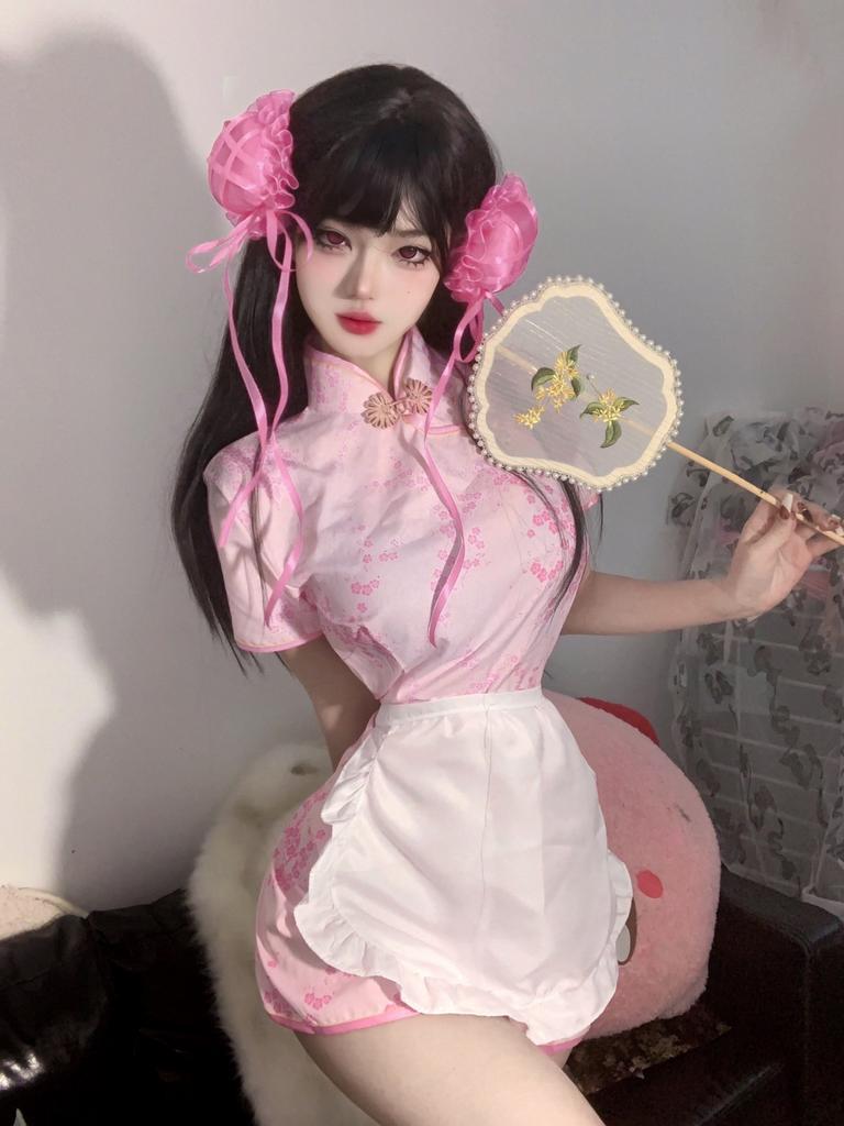 Sex underwear improved cheongsam pure desire wind girl cheongsam maid cos little chef