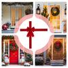 Christmas Bows Large Ribbon Home Decor Kitchen Cabinet Large Christmas Bows for Party Farmhouse Front Door Wall Wreath Tree