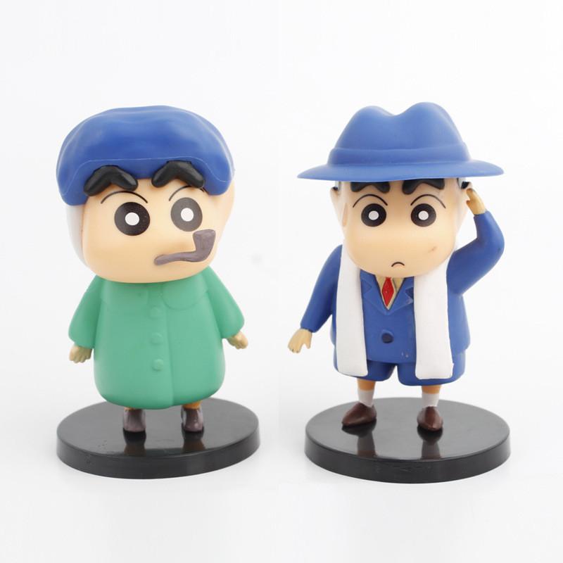 Collectible Pvc Anime Figure Set Featuring 6 Unique Character Designs For Display