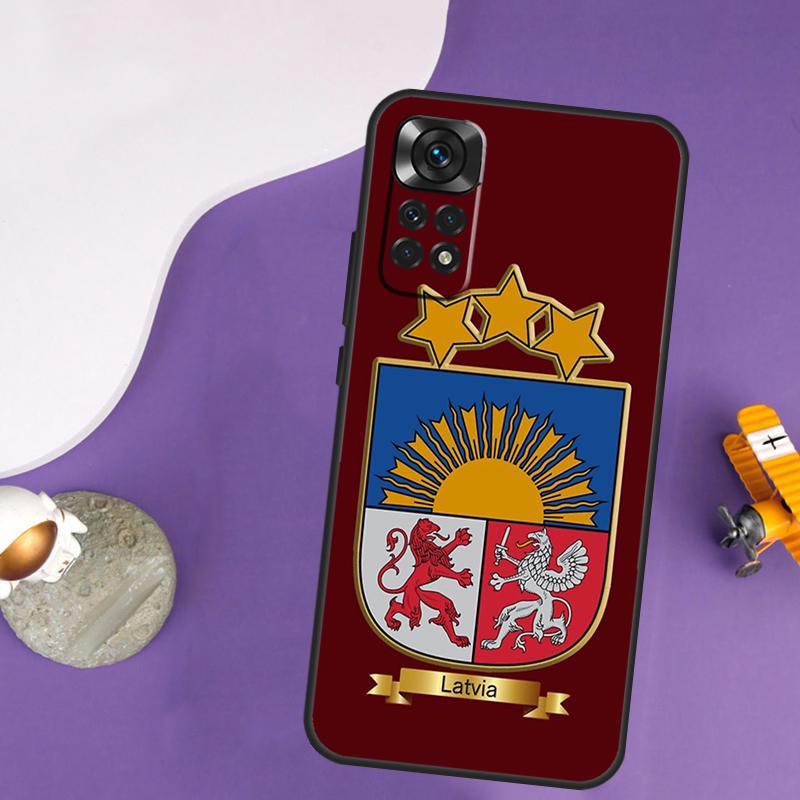 

Чехол с флагом Латвии для Xiaomi Redmi Note 14 13 Pro 12 9 10 11 Pro 10S 11S 12S Redmi 14C 13C 10C 12C Redmi Note 9