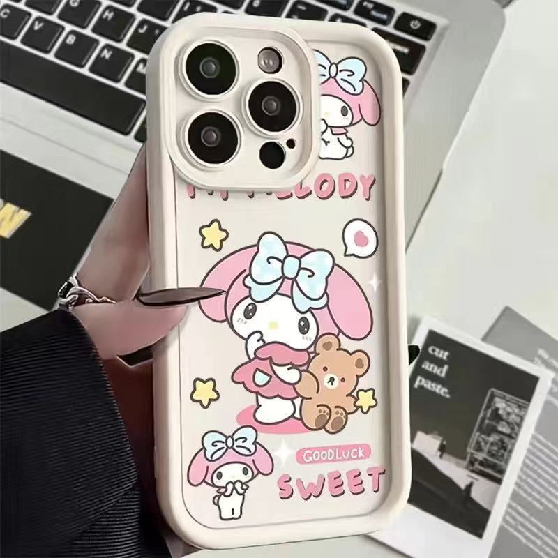 Japan and Korea cute 15plus is suitable for 16promax Apple 11 mobile phone case iphone14 cartoon 13 girl 12