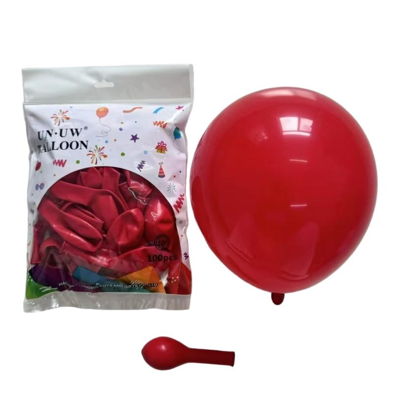 Durable and Safe 10-Inch Colorful Balloons for Kids' Birthday Party Decorations