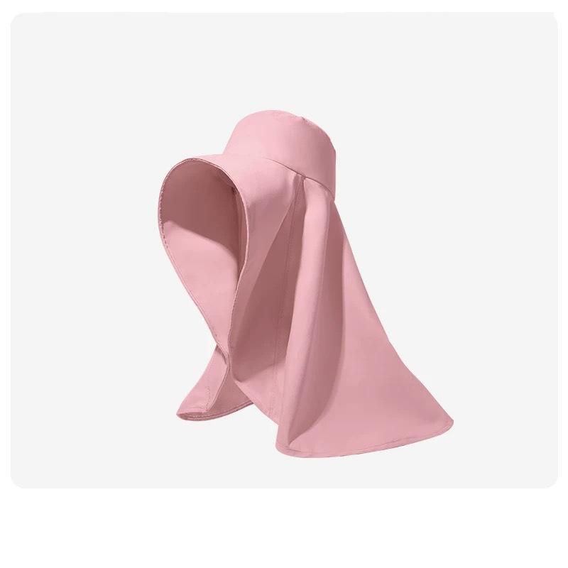 

New Sun hat Summer Sunshade Visor Big Hat Outdoor Sun Protection Fishing Hiking Neck Protection Shawl Bucket Hats Sun Supplies
