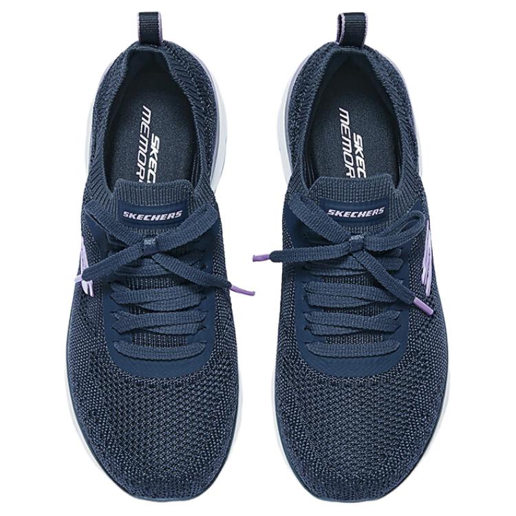 Skechers Summits - Sneak Peek Comfortable Lightweight Durable Breathable Low-Top Casual Shoes Women Sneakers Blue 150122-NVLV