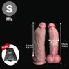 Large Thick Realistic Liquid Silicone Dildo, Soft Veined Texture with Strong Suction Cup, Odorless Durable Material, Adult Toy for Couples