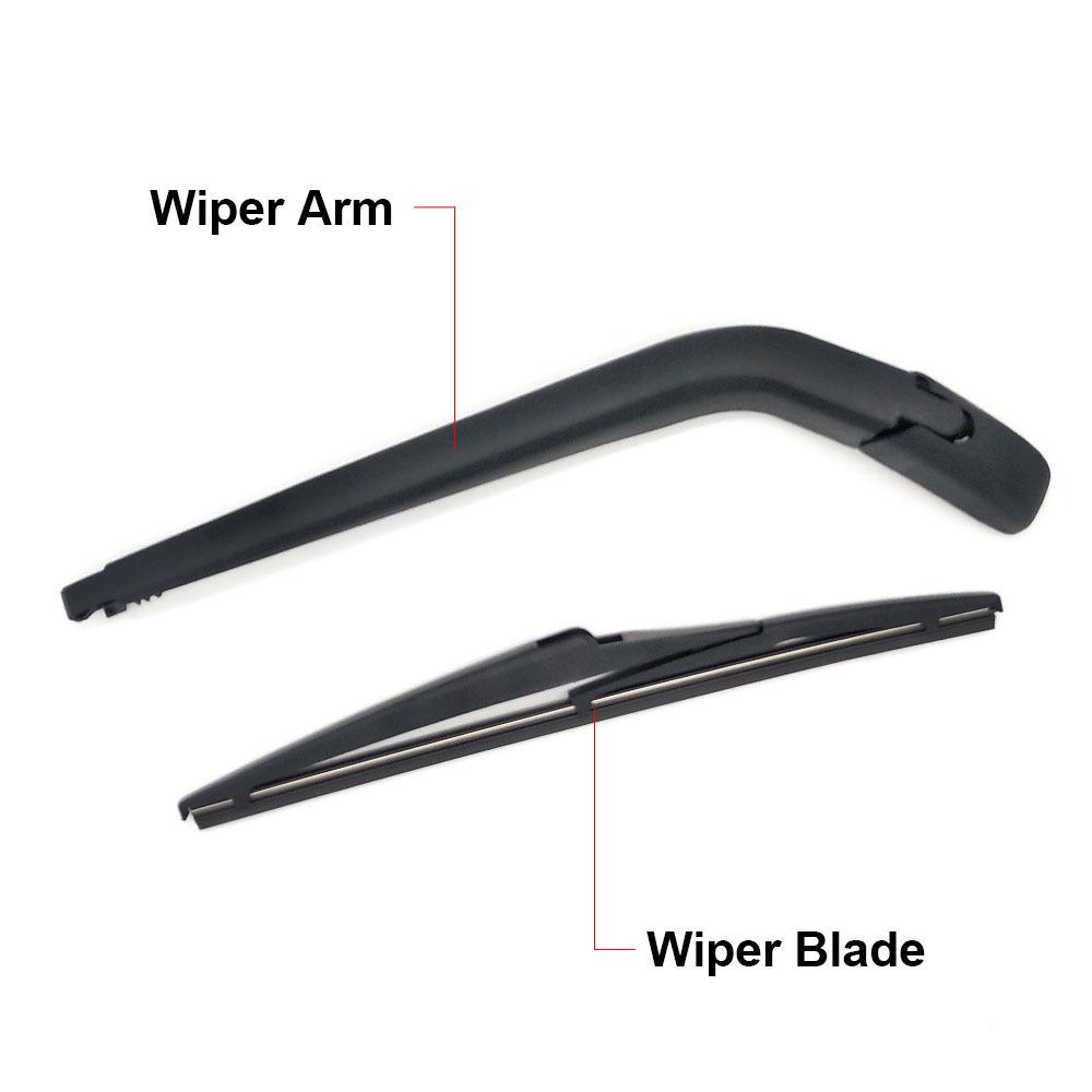 Compatible Toyota Yaris Rear Window Wiper Assembly & Blade Cover