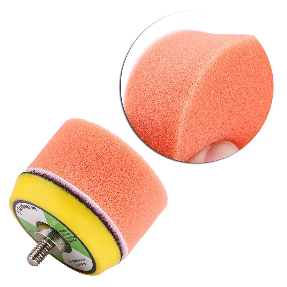 17Pcs 2-Inch Sponge Buffing Polishing Pad Kit for Car Polisher