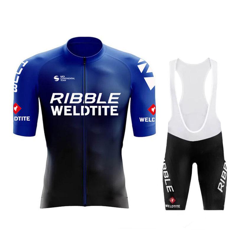 

2026 Ribble Weldtite Team Cycling Jersey Set Summer Belgium Bicycle Breathable MTB Bike Clothing Maillot Ropa Ciclismo Uniform Suit 5XL