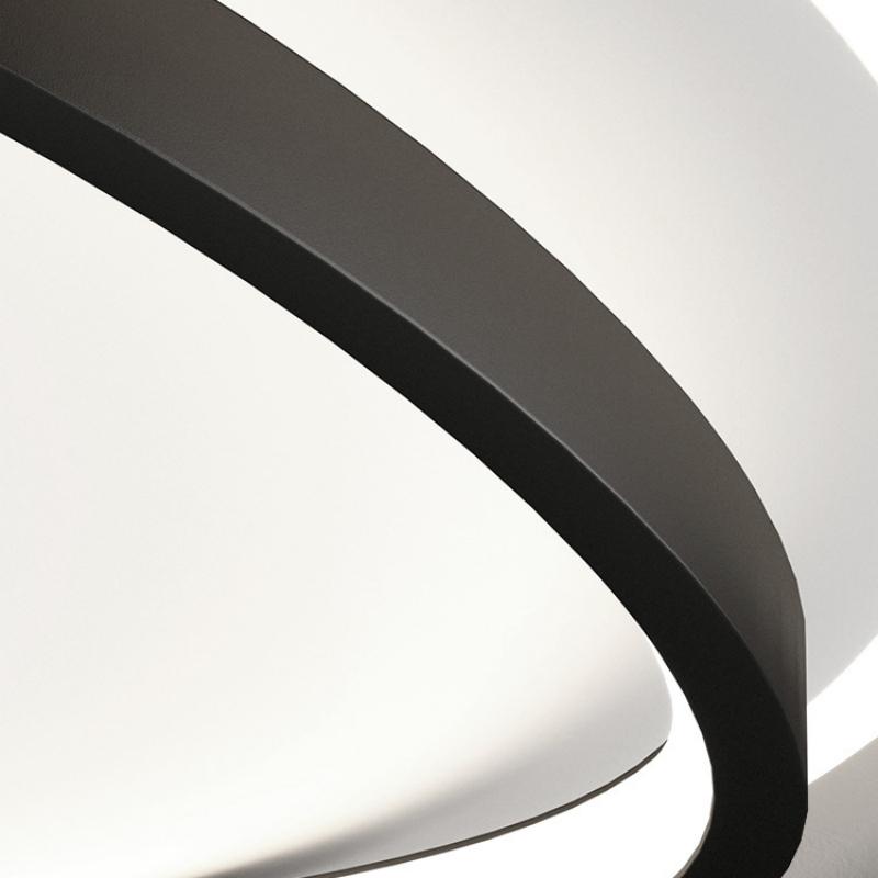 Luminária de teto de design minimalista ultrafino de camada dupla para quarto, sala de estar, cozinha, corredor, varanda, casa, iluminação LED, lustre