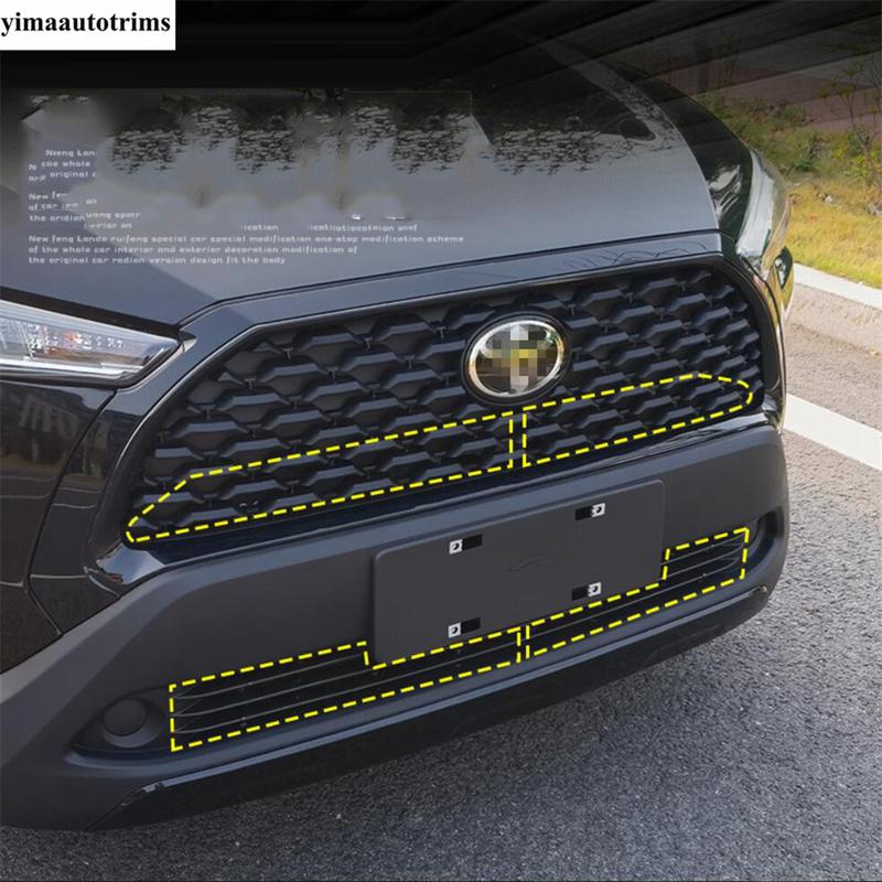 Car Front Grille ect Net Screening ert Mesh Protection Cover Trim Accessories For Toyota Corolla Cross XG10  - 2025