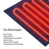 Heated Blanket Mat Portable USB Heating Pad Shoulder Neck Leg Waist Heating Pads With Multi Level Temperature Adjustment Timing