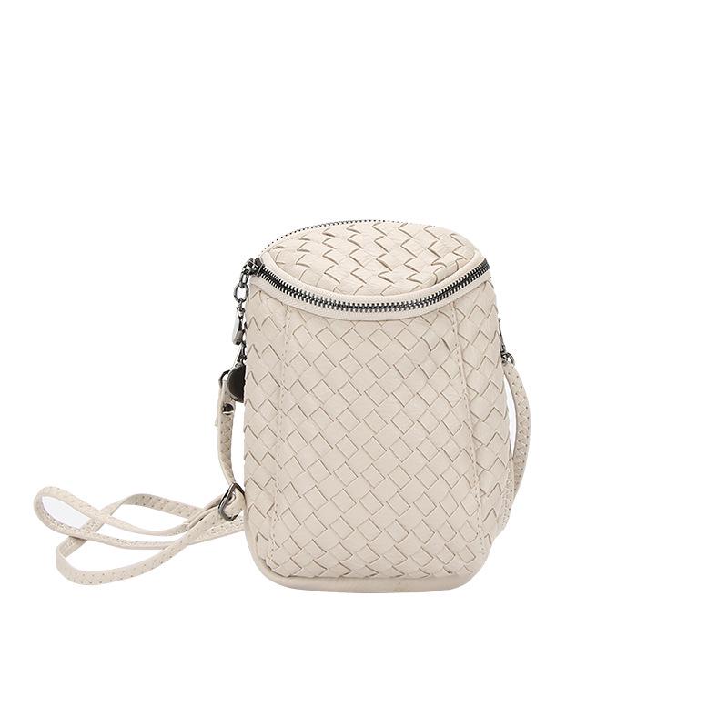 

Женская сумка, сумка через плечо на одно плечо, мини-тканая сумка для мобильного телефона, кошелек для монет