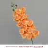 Luxusní realistická umělá květina Phalaenopsis pro svatby a domácí dekorace