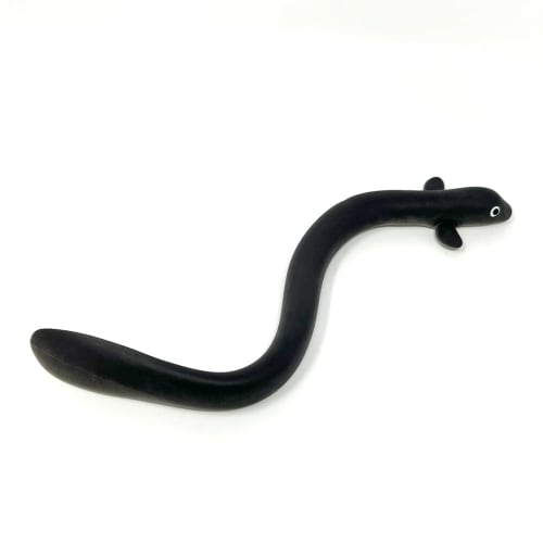 Stretchable Squishy Eel Figure, Fish Toy, Approximately 34cm