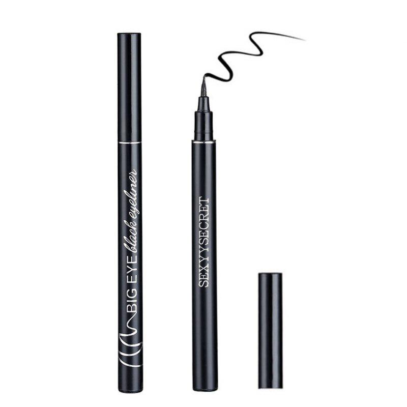 Cool Black Eyeliner Pen Waterproof Smudge-proof Long Lasting Quick Drying Liquid Eyeliner