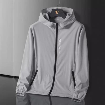 Men's Breathable Summer 2024 Thin Sun Protection Outdoor Sports Windbreaker