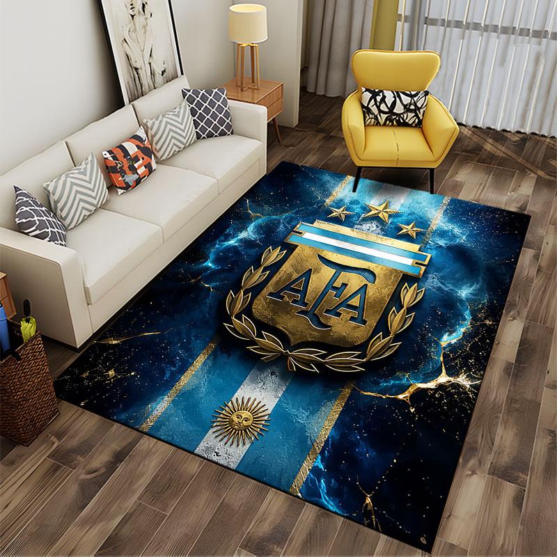 Argentina Emblem Carpet Design suitable as a non-slip mat for the living room or bedroom sofa