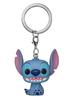 Stitch & Angel Vinyl Keychain Action Figures Collection Model Toys