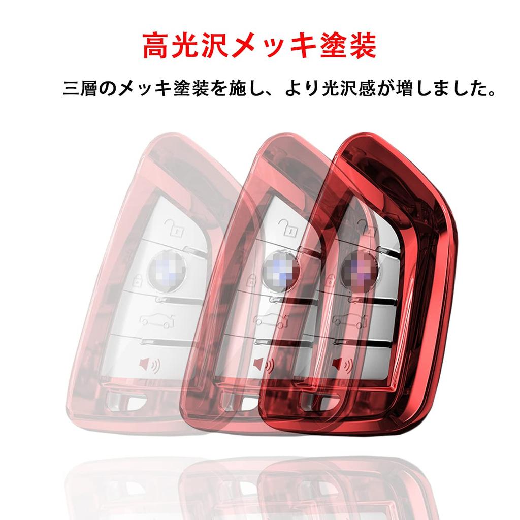 PELKERDR Key Case for BMW 1 2 3 5 6