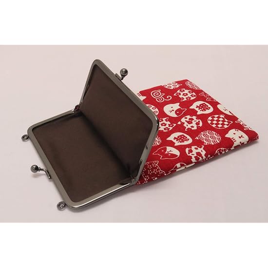 Kyoyu Made in Japan Goshuin-cho (Stamp Book) Case, Large Size, Cat, Approx. 23.5cm x 14.5cm, Cotton,