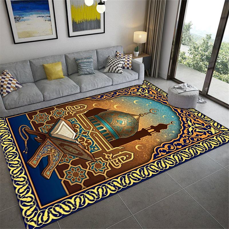 2025 New Muslim Carpet Rug for Living Room Bedroom Home Sofa Decoration,Kids play Non-slip Floor Mat129
