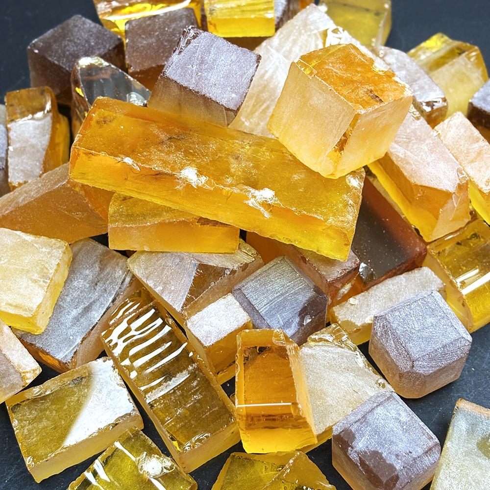 Lab verified 1500Ct High Quality Orange Lab-Created Sapphire Gems For Collection
