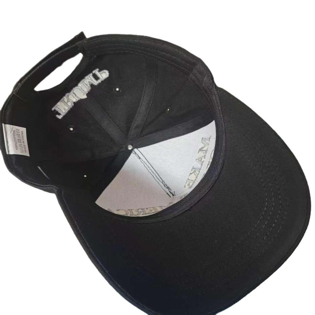 2024 USA Black Duckbill Baseball Cap - Grey 'Make Great' Embroidery