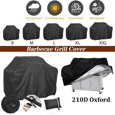XS-XXXL BBQ överdrag Heavy Duty Vattentät uteplats Grill Gas Rökare Grill Trädgård