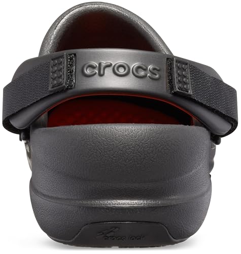 Crocs Bistro Pro Light Ride Clog Sandals, Black, Size 23cm